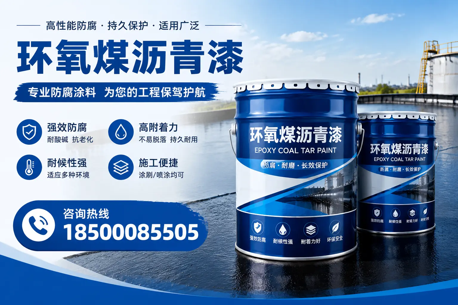 环氧煤沥青漆与其他漆类的比较，驻马店用户的选择依据