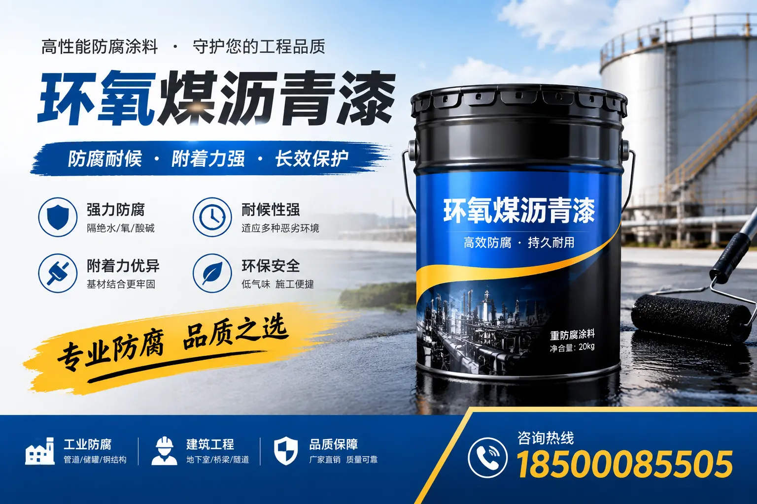 如何选择适合的环氧煤沥青漆？驻马店市场选型指南